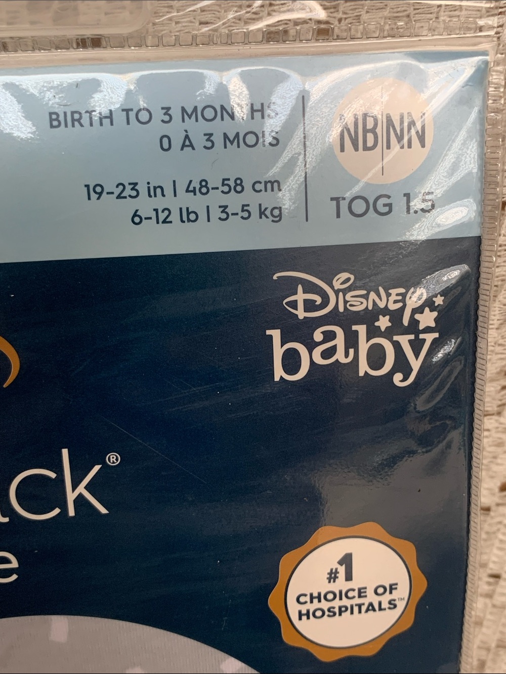 HALO SleepSack 100% Cotton Swaddle Wrap Disney Baby Collection Mickey Gray NB/NN - Picture 3 of 6